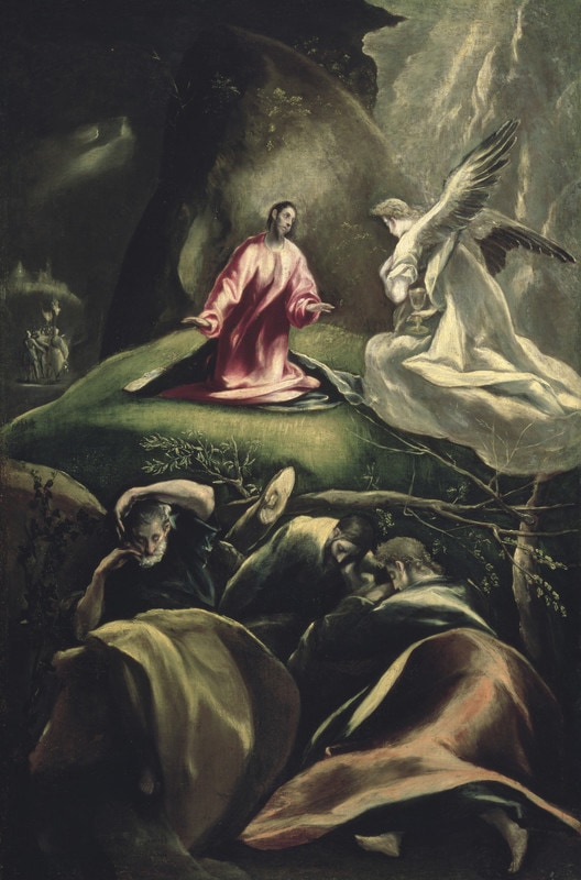 A Agonia no Jardim – Ateliê de El Greco (séc. XVI/XVII) - Oração de Abandono de Focauld